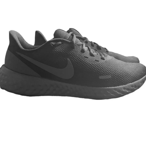 NIKE REVOLUTION 6 RUNNING SNEAKER IN BLACK/ ANTHRACITE - Picture 12 of 13